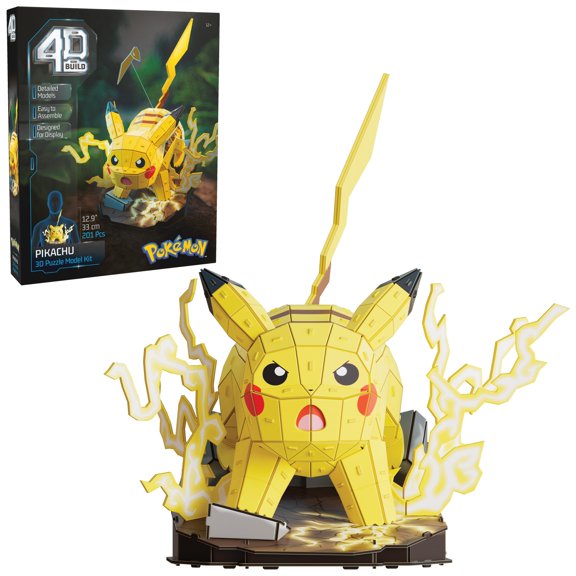 Kit de modelo 3D Pikachu 4D Build de 201 piezas