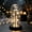 Ghost in Glass#B, variant on Halloween Decoration Skeleton and Ghost Bonfire Night Lamp, Roasting S'Mores at Faux Campfire, Halloween Ghost Campfire Flickering Nightlight, Ambient Lamp Funny Halloween Decor