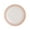 Spiral Blush/Gold, variant on Efavormart 10 Pack White Plastic Dinner Plates With Blush Rose Gold Spiral Rim, 10" Round Disposable Party Plates