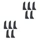 thumbnail image 1 of Sidaley Cubierta de goma Tapa de terminal La cubierta trasera de goma del pulgar Compatible con reemplazo para 700D con pegamento Empuñaduras de Type2 NO2, 1 of 5