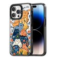 thumbnail image 1 of Funda para teléfono Rosarnnah compatible con iPhone 14 6.1, color negro, 1 of 7