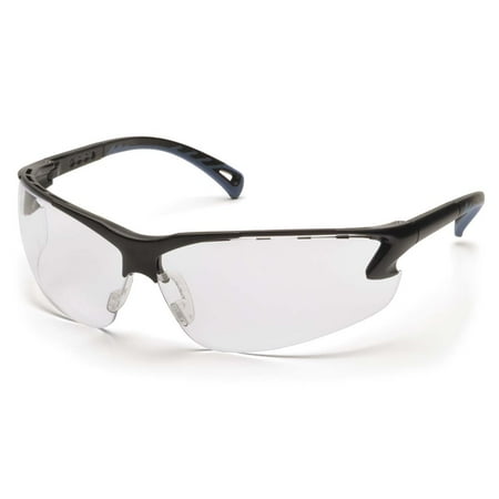 Black Frame/Clear Anti-Fog Lens