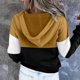 thumbnail image 4 of Gibobby Sudadera de mujer, Sudadera de Manga Larga con Capucha para Mujer, de Gran tamaño, Sudadera Deportiva(Amarillo,G), 4 of 5
