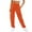Orange, variant on Women's Joggers Clearance Workout Loose Lounge Pants Joggers Elastic Waist Baggy Joggers Sweatpants Athletic Ladies