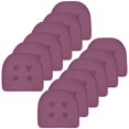 thumbnail image 1 of Cojín para silla Sweet Home Collection, espuma viscoelástica, color morado, 12 unidades, 1 of 6