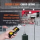 thumbnail image 3 of Polipasto eléctrico VEVOR 400 kg con control remoto inalámbrico 110 V 12 m, 3 of 9