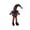 Orange, variant on Ailezt Halloween Decor Halloween Witch Hat Long Legs Decorative Ornament With LED Light Home Desktop