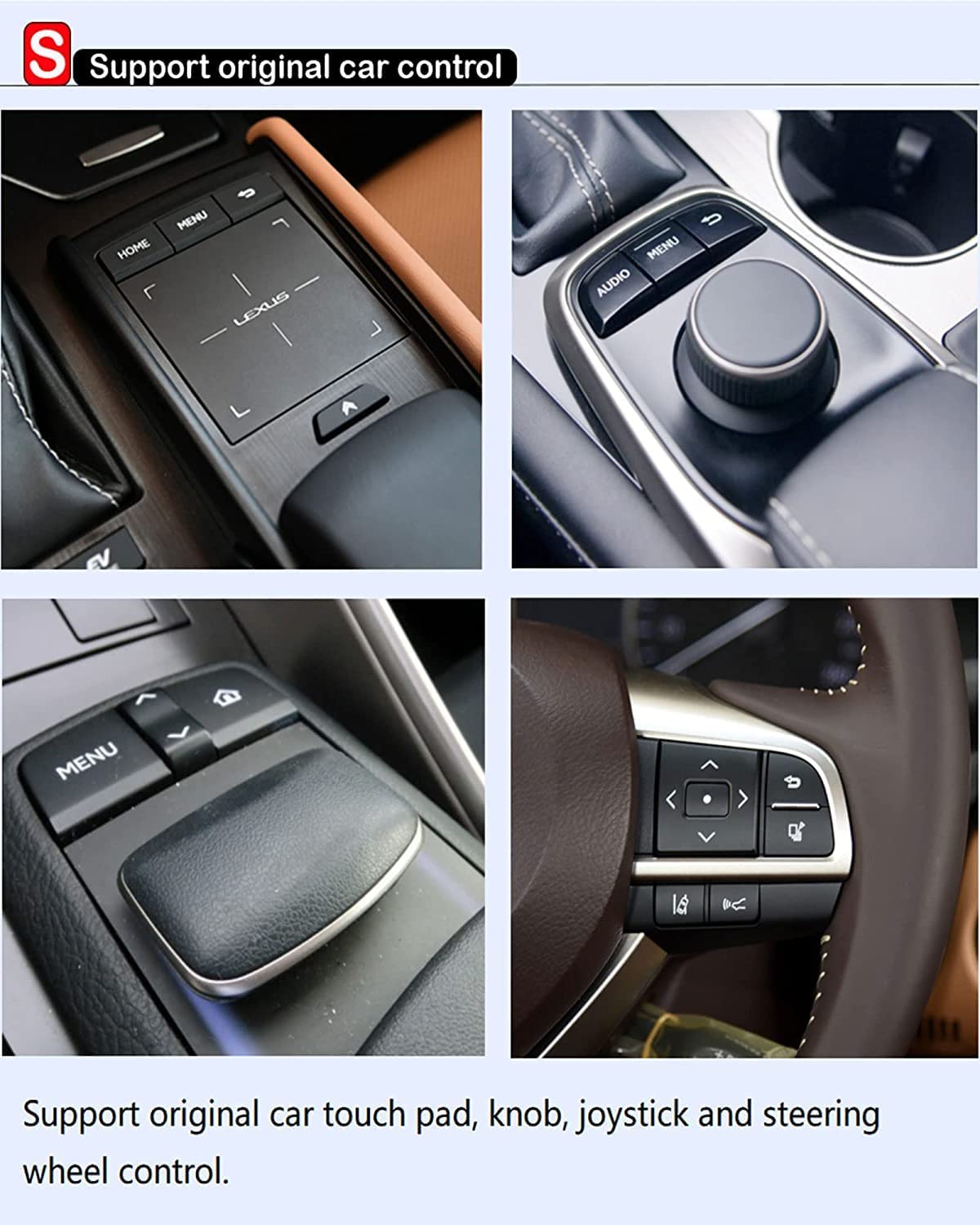 Buy Road Top Wireless Carplay Retrofit Kit Decoder for Lexus RX NX ES