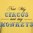 thumbnail image 3 of CafePress - Not My Circus Not My Monkeys T Shirt - Men's Classic Graphic T-Shirt, 3 of 4