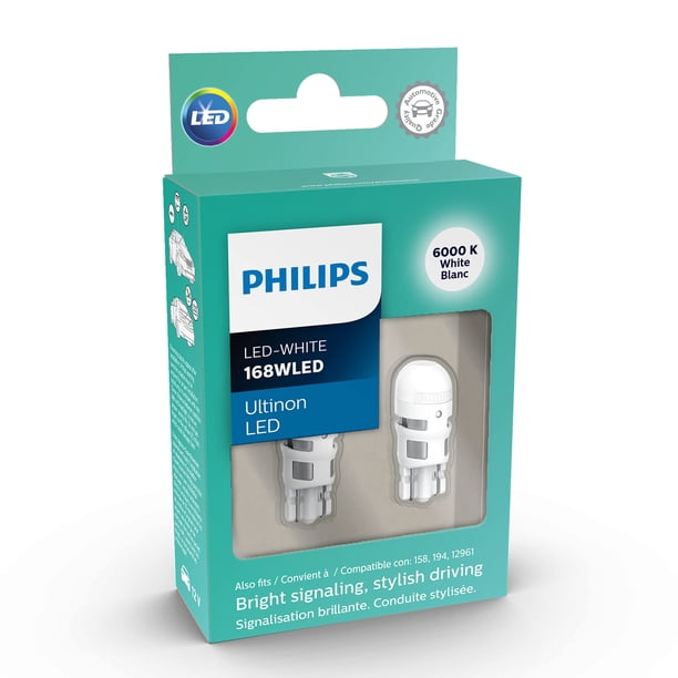 Philips Ultinon Luz LED 578 Blanco 6000K Dos Bombillas Interior Mapa