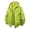 Green, variant on Mens Coats And Jackets Autumn Winter Solid Color Hooded Long Sleeve Zip Up Loose Casual Coat Daily-Wear,Purple,S