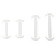 thumbnail image 3 of 14pcs Ningún Lazo Luminoso Cordones Cordones De Zapatillas De Silicona Elástica, 3 of 9