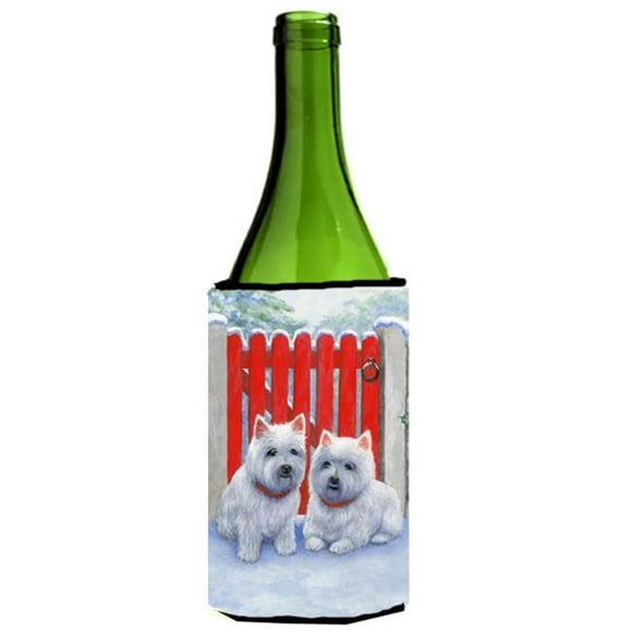 Red Gate Westies Wine Bottle Can cooler Hugger