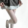 thumbnail image 6 of Huhudde Women's Oil Glossy Pantyhose Nylon Silk Stockings Thigh High Stockings Tights Suspender Pantyhose Garter Belt Tights, 6 of 12