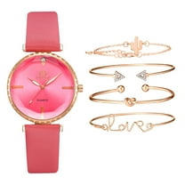VerPetridure QUARTZ Trend Luxury Party Ladies Exquisite Quartz Watch Bracelet Set