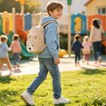 thumbnail image 7 of Kindergarten Backpack - Premium Durable Daily School Bag, Backpack for Girls Boys, Comfortable Wear-resistant Travel Pack, Thoughtful Back to School Present Bag, Black Bear Backpack, 7 of 7