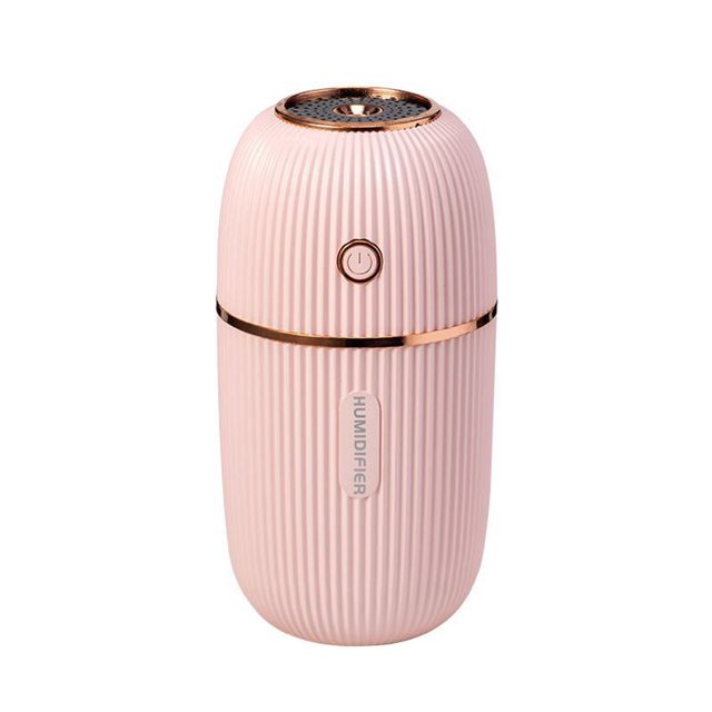 Naiovety Humidificador Home Office Desktop Mist Difusor 3W 300ml Coche USB Humidificador Mist Sprayer Humidificadores Rosado Naiovety HA005317-02B