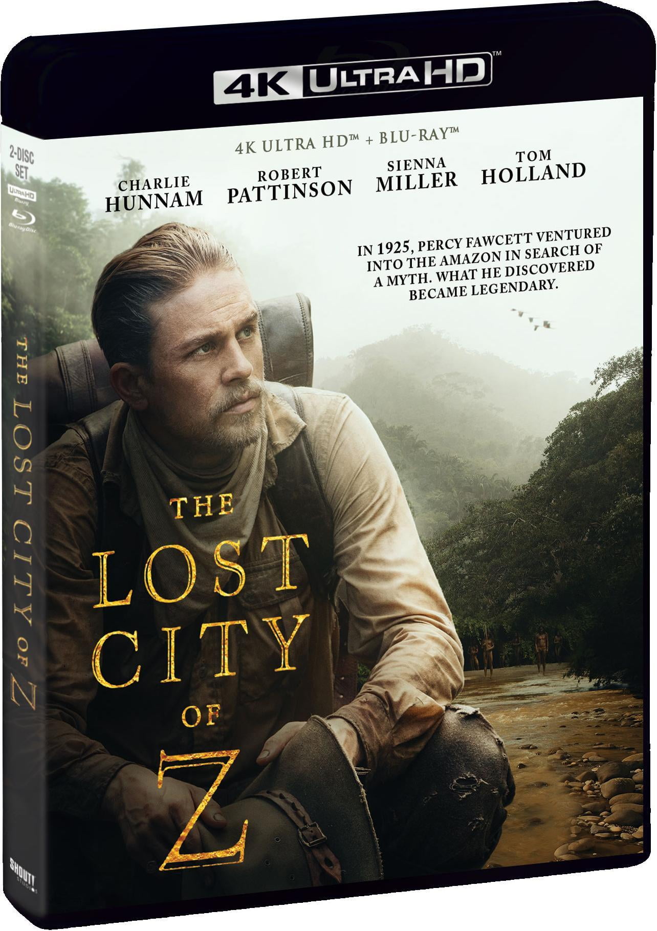 The Lost City of Z (4K Ultra HD + Blu-ray) - Walmart.com