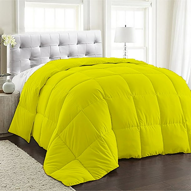 100 Egyptian Cotton 1 Pcs Comforter Solid Yellow Full 100 Egyptian Cotton 1 Pcs Comforter Solid Yellow Full