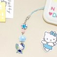 thumbnail image 1 of Cute Hello Kitty Mobile Phone Chain Punk Cat Keychain Pendant Anti-Lost Lanyard Phone Wrist Hanging Chain Earphone Camera Chain Style 11, 1 of 6
