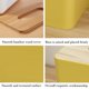 thumbnail image 3 of Laklulu - Funda rectangular para caja de pañuelos de papel, soporte para guardar pañuelos faciales en el tocador del baño, encimera o tocador del dormitorio, 3 of 5