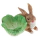 thumbnail image 4 of Mini Conejo Acostado Adorno En Miniatura Animal Juguete Jardín De s Decoración Boda Gloria Ornamento del conejo de resina, 4 of 9