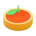 thumbnail image 1 of TISHITA Chat Griffoir Lit Jouet Interactif Scratch Bol 2 en 1 Grind Griffes Mignon orange, 1 of 8