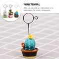 thumbnail image 2 of CIMAXIC Party 1 Set 3pcs Mini Cactus Shape Memo Clips Note Holders for Party Home Decor,3.35"X1.18"X1.18", 2 of 5