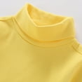 thumbnail image 4 of GYRATEDREAM Unisex Toddler Baby Warm Sweater Pullover Boys Girls Long Sleeve Soft Turtleneck High Neck Solid T-Shirt Top Kids Cotton Backing Blouse for 1-10 Years, 4 of 8