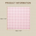 thumbnail image 2 of Uxcell 300pcs Square Checkered Wax Paper Sheets 11.81" x 11.81" Oil-absorbing Dry Food Wrapping Paper for Sandwich Baking Liners Picnic Basket Bread Hamburger Wrap Kitchen, Pink, 2 of 7
