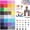 32 colors | 3mm, variant on Rhinestones for Bedazzling, 3mm Bedazzler Kit with Flatback  Clothes Crafting Crafts Nails Clothing, Flat Back Resin Rainbow Colorful Colored Crystal with B 7000 Glue Clear
