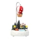 thumbnail image 2 of Animated Lighted Musical Snow Village Perfecto para Sus Decoraciones Navideñas de Interior Y Exhibiciones Navideñas , Globo aerostático Macarena Figuras de pueblo, 2 of 8