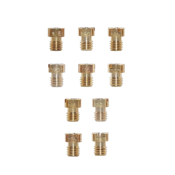 Small Round Size 135 140 145 150 155 160-180 Main Jet For Mikuni SBN Carburetor