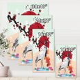 thumbnail image 4 of Designart Crane Bird and Koi Fish Canvas Wall Art, 4 of 4