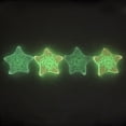 thumbnail image 7 of 10 Pack Resin Star Shape Aquarium Ornament Visible in Dark, Glow Luminous Fish Tank DIY Decorative Stones, Nocturnal Bright Substrate Accent for Betta Shrimp Tank Aquascaping Night Scenery, 7 of 7