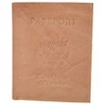 thumbnail image 2 of Passport Holder Travel Wallet Leather USA Logo Case Cover - Securely Holds Passport, Business Cards, Credit Cards, Boarding Pass, 2 of 8