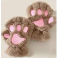 thumbnail image 1 of Guantes Cortos Gato Garrita Para Mujer - Kawaii Gatito, 1 of 1
