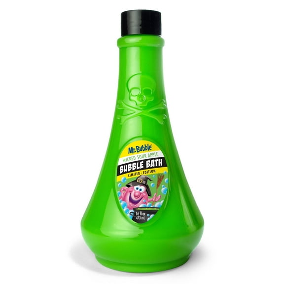 Mr. Bubble Limited Edition Witch's Brew Bubble Bath, Wicked Apple Scent, 16 oz