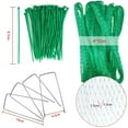 GZHCGSM Mosquito Netting Belt Bird M X Pins 10 And Net M Ties 4 11U 25
