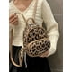 thumbnail image 2 of Mochila para mujer con diseño de nicho con estampado de leopardo popular 2024 nueva mochila versátil de otoño exquisita mini mochila escolar, 2 of 5