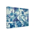 thumbnail image 2 of Trademark Fine Art 'Try Angles I Blue' Canvas Art by Wild Apple Graphics, 2 of 3