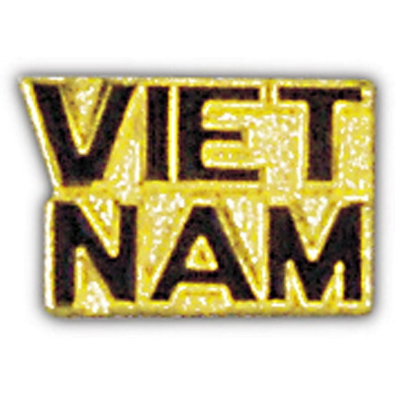 Eagle Emblems P14913 Pin - Vietnam, Script Vietnam - 1 in.