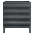 thumbnail image 6 of Modway Render 30" Bathroom Vanity Cabinet (Sink Basin Not Included) in Gray, 6 of 8