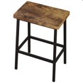 thumbnail image 5 of Yardi Yard 3-Piece Kitchen Counter Height Table Set with 4 Chairs, Rectangular Bar Table and Stools for Dining Room Bistro Pub Brown, 5 of 8