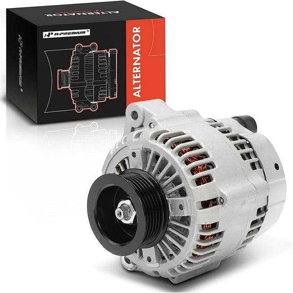 A-Premium Alternator with 12V 130A for Honda Odyssey 1999 2000 2001 - 3.5L, Replace# 31100P8FA02