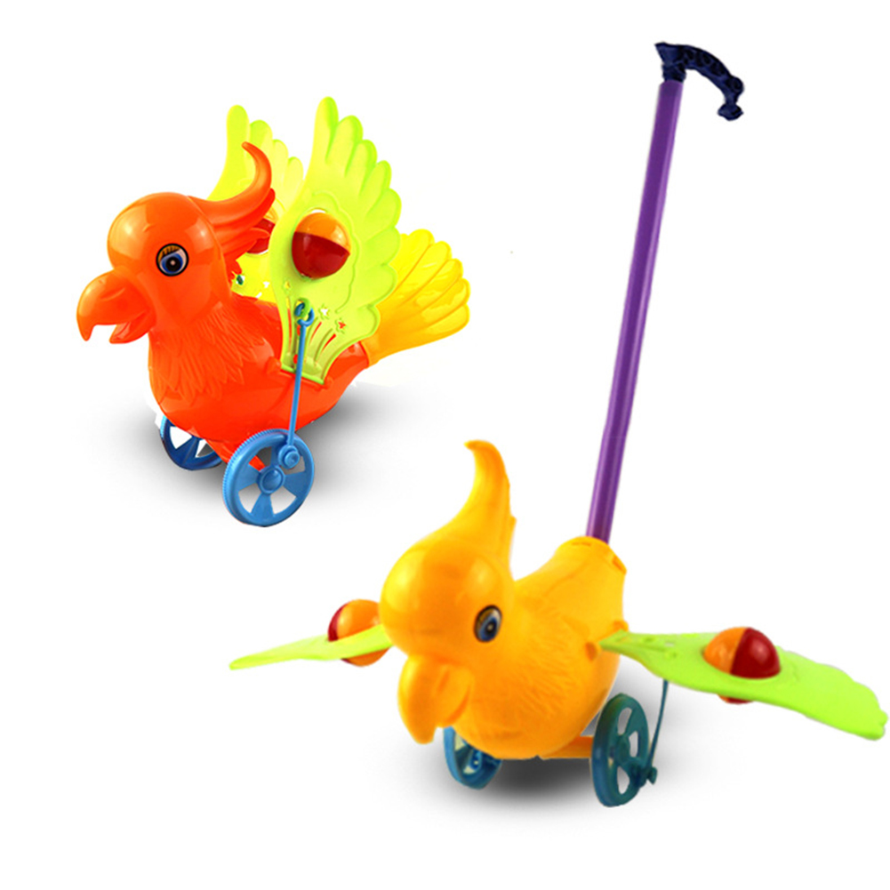 Children's toddlers push toys and parrot carts Baby Learning Walker