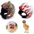 thumbnail image 1 of 2 uds casco de pollo Mini casco para mascotas accesorios de fotografía para mascotas, patos y pollos, 1 of 5
