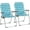 Blue/Green, variant on Aluminum Patio Lawn Chairs Folding Set of 2 with Detachable Cup Holder, Webbed Beach Chair Folding Chair Outdoor Portable Camping Chair for Yard, Garden Blue alulawnchair