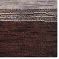 thumbnail image 4 of Rugsotic Carpets Hand Knotted Wool Area Rug 5'x8' Brown Beige Contemporary Rectangle Indoor Rug for Living Room, Bedroom Antimicrobial L00206, 4 of 5