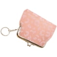 thumbnail image 2 of Adorable Change Purse Key Chain Cards Change Wallet Coin Purse Keyring Storage Bag, 2 of 6